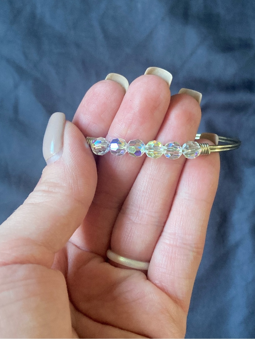 Aurora Beaded Bangle